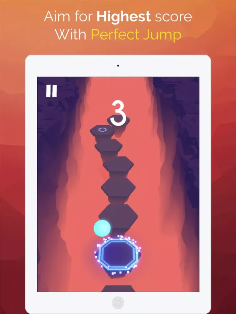 Bouncy Infinity iPad  स्क्रीनशॉट