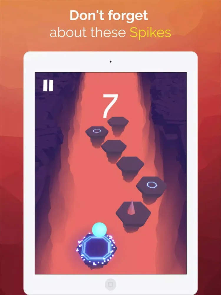 Bouncy Infinity iPad  स्क्रीनशॉट