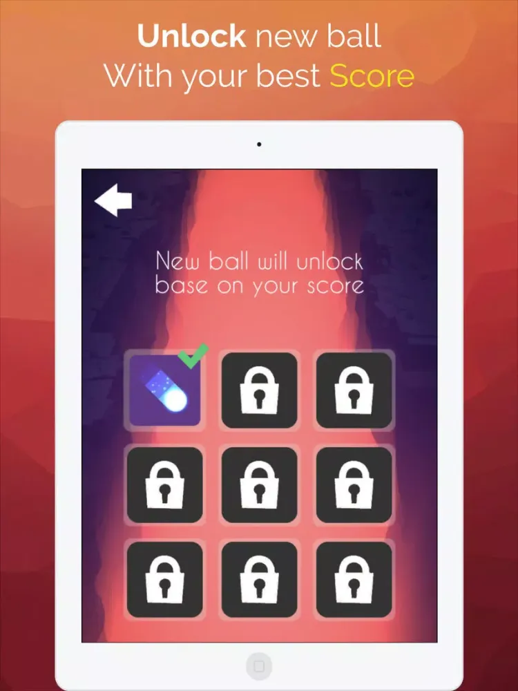 Bouncy Infinity iPad  स्क्रीनशॉट