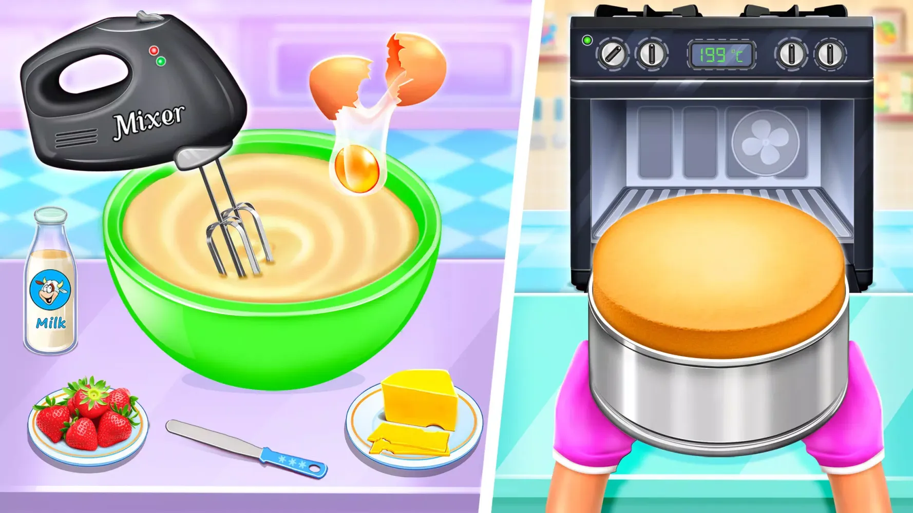 Cake Maker: Cooking Cake Games Screenshots