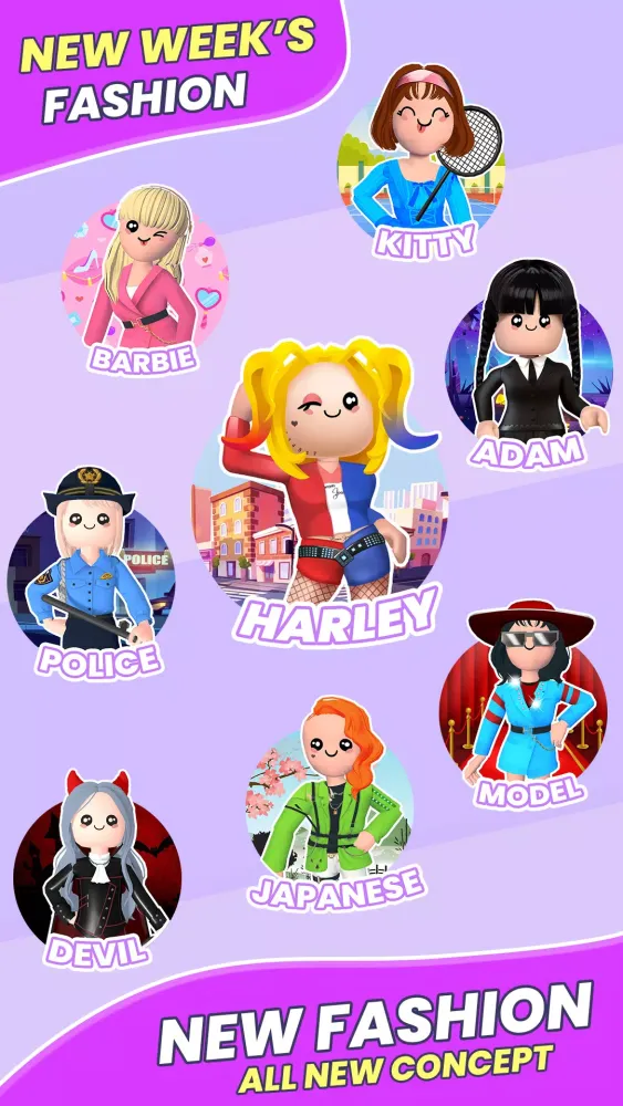 Fashion Doll Dress Up Show Ekran Görüntüleri