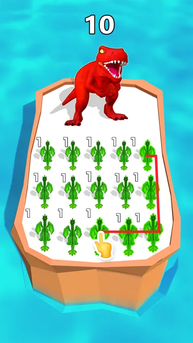 Capturas de pantalla de Monster Merge Dinosaur Games