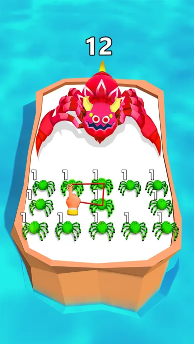 Capturas de pantalla de Monster Merge Dinosaur Games