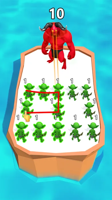 Capturas de pantalla de Monster Merge Dinosaur Games