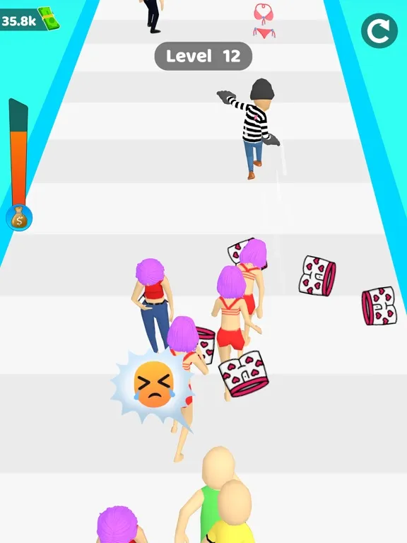 Captures d'écran de Money Fun Run Race 3D iPad 