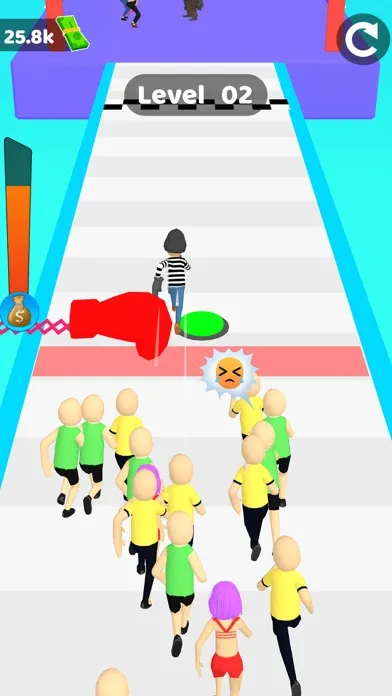 Captures d'écran de Money Fun Run Race 3D