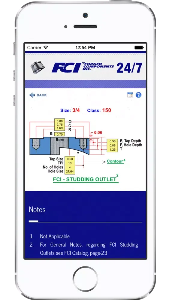 FCI Reinforcing Nozzle Selector Screenshots