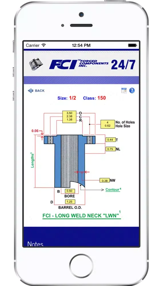 FCI Reinforcing Nozzle Selector Screenshots