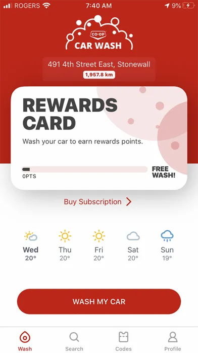 Screenshot di Co-op Car Wash