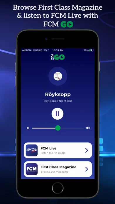 FCM GO Ekran Görüntüleri