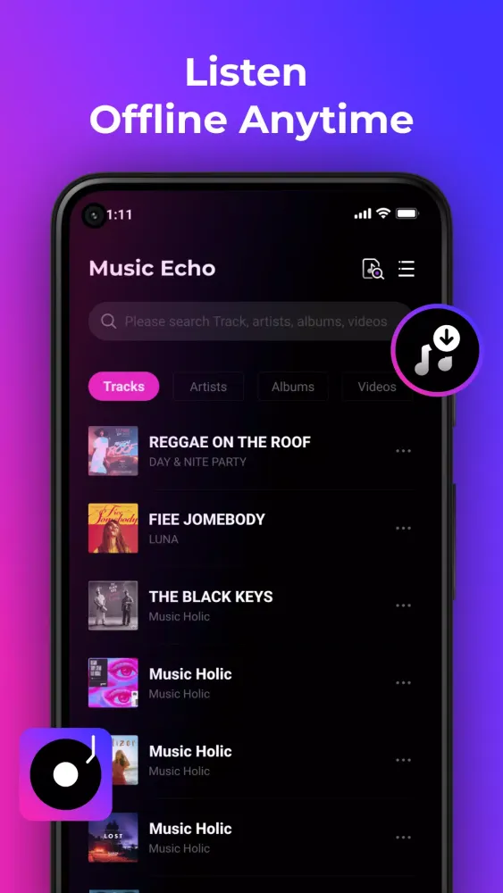 Music Echo-Offline Music Screenshots