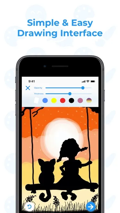 Flingo: Draw, GIF Maker & Chat Screenshots