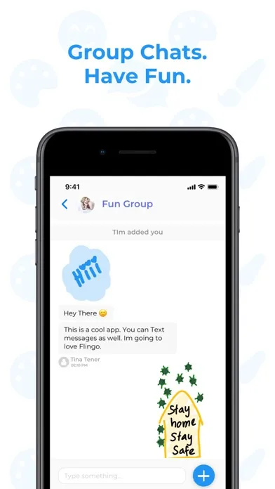 Flingo: Draw, GIF Maker & Chat Screenshots