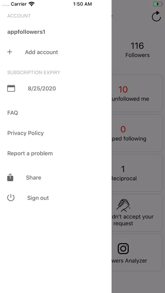 Followers Analyzer for IG 스크린샷
