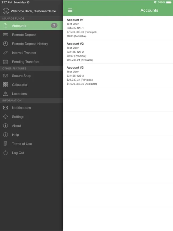 FCSAmerica Mobile iPad  Ekran Görüntüleri
