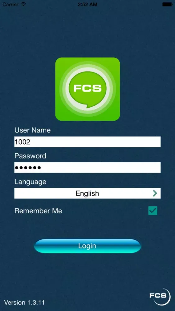 Screenshot di FCS Messenger