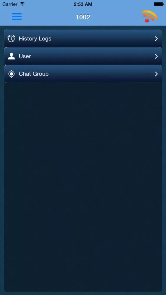 Screenshot di FCS Messenger