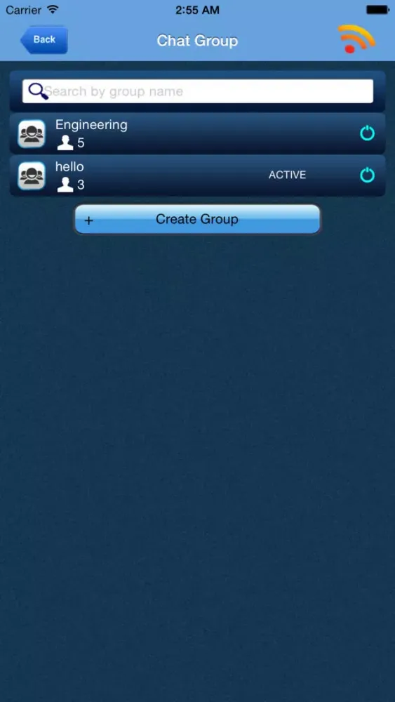 Screenshot di FCS Messenger