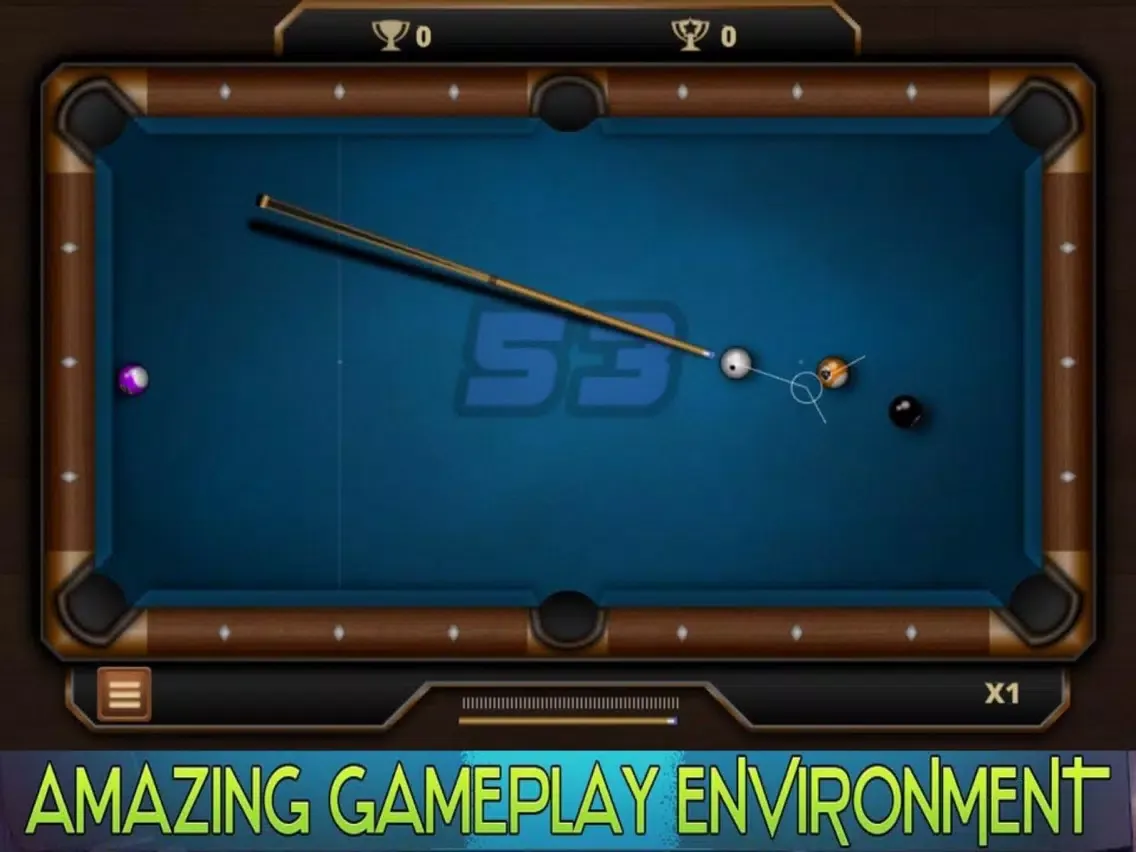Capturas de pantalla de 8Billiards Pool iPad 