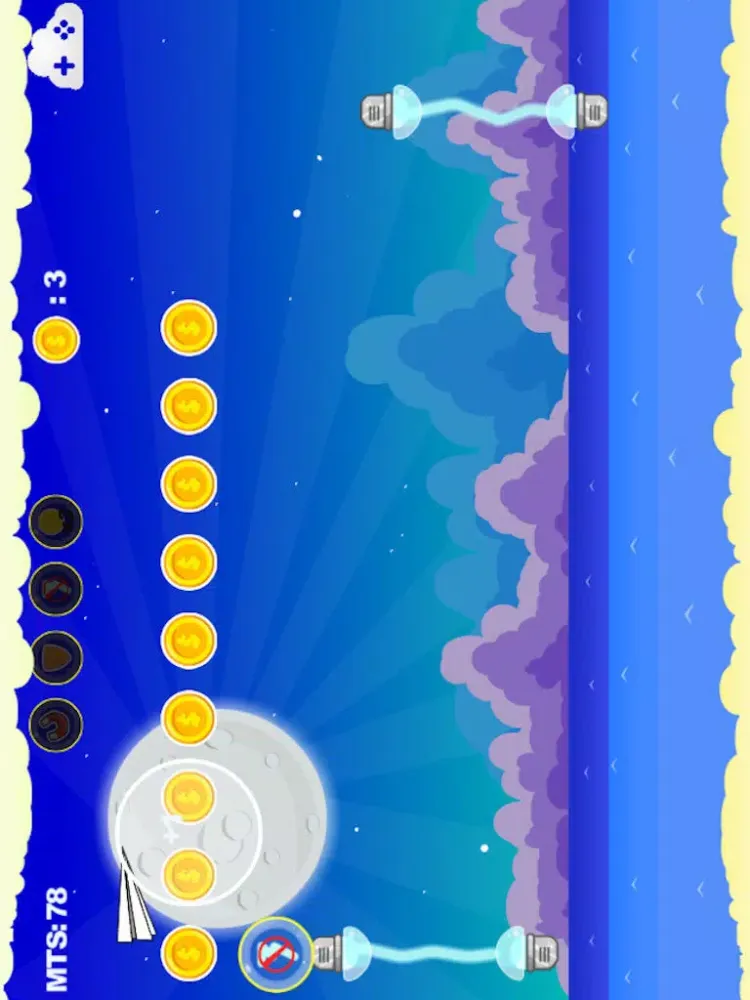 Capturas de tela do Flappy Paper Plane Survive Craft iPad 