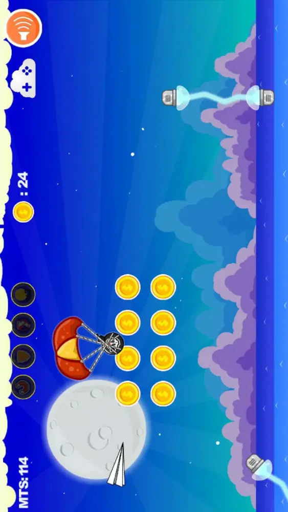 Capturas de tela do Flappy Paper Plane Survive Craft