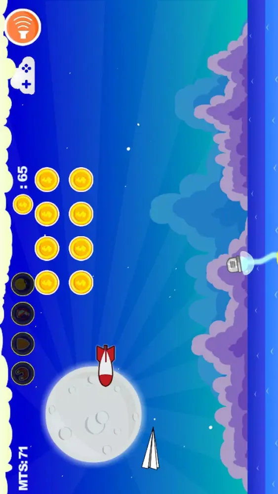 Capturas de tela do Flappy Paper Plane Survive Craft