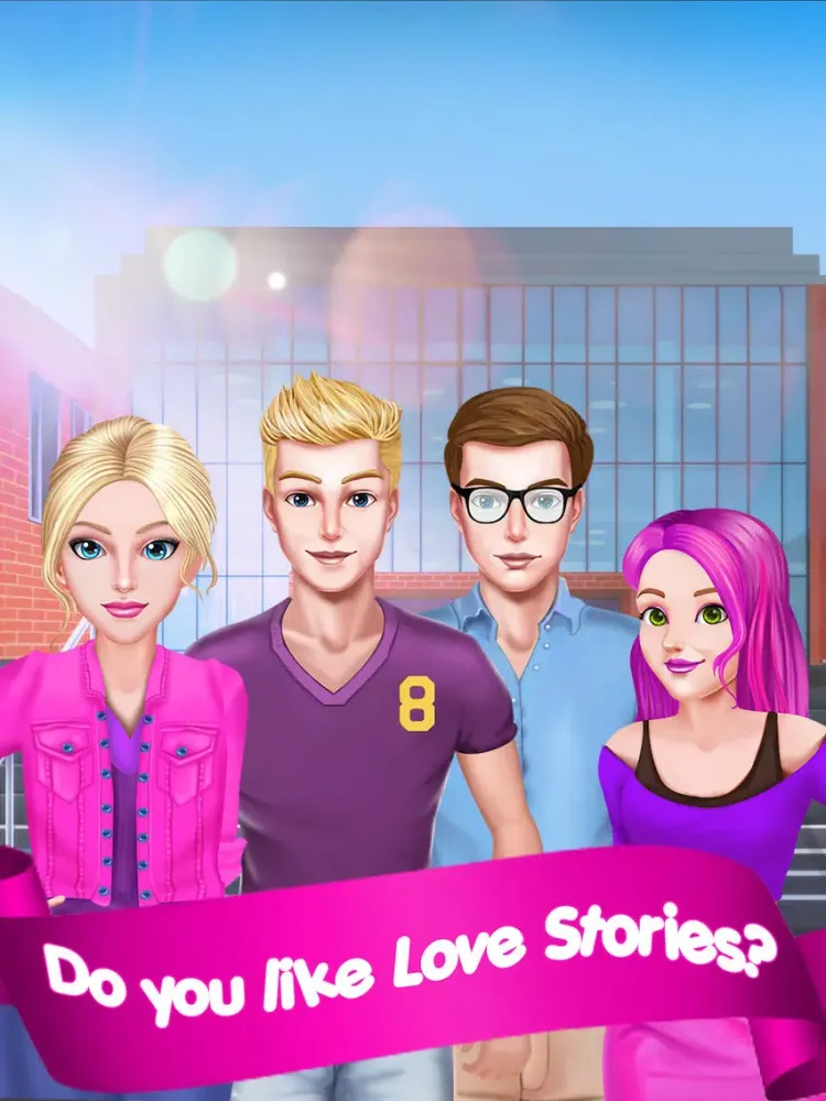 High School Couple: First Love iPad  Screenshots