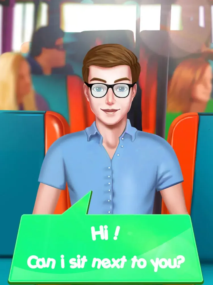 High School Couple: First Love iPad  Screenshots