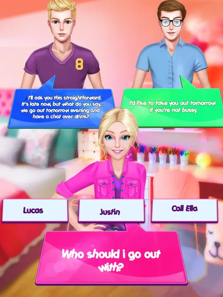High School Couple: First Love iPad  Screenshots