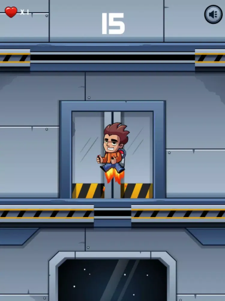 Jetpack Escape Up 100 Floor Door iPad  Screenshots