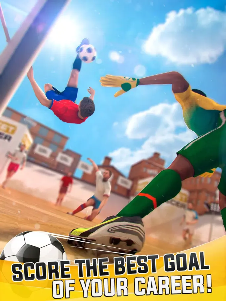Dream Legend 18: Street Soccer iPad 应用截图