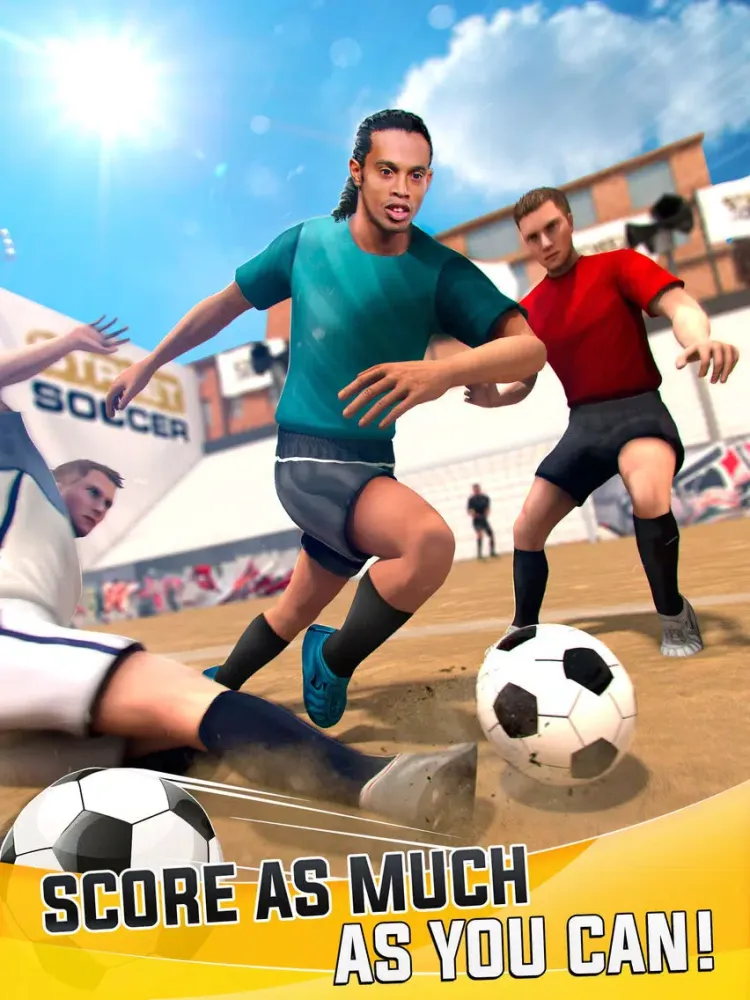 Dream Legend 18: Street Soccer iPad 应用截图