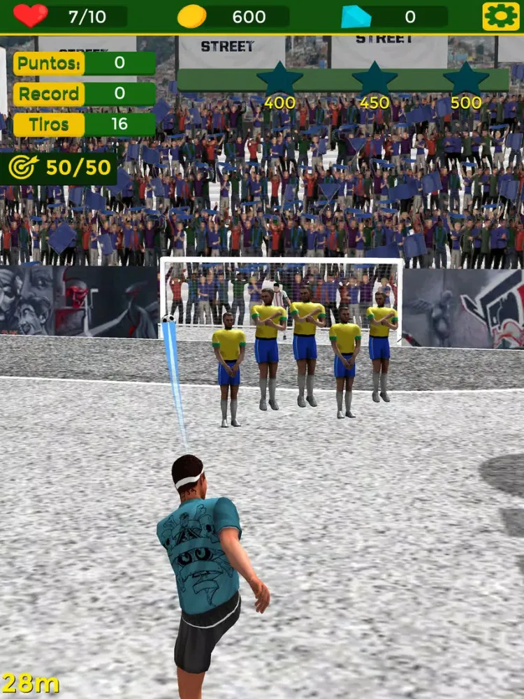 Dream Legend 18: Street Soccer iPad 应用截图