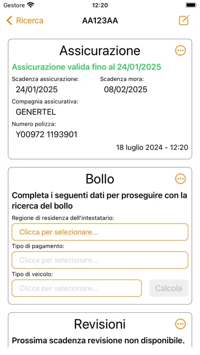 Capturas de pantalla de Scanner Veicoli