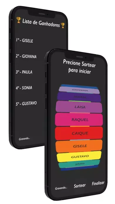 Screenshot di Sorteia Nome
