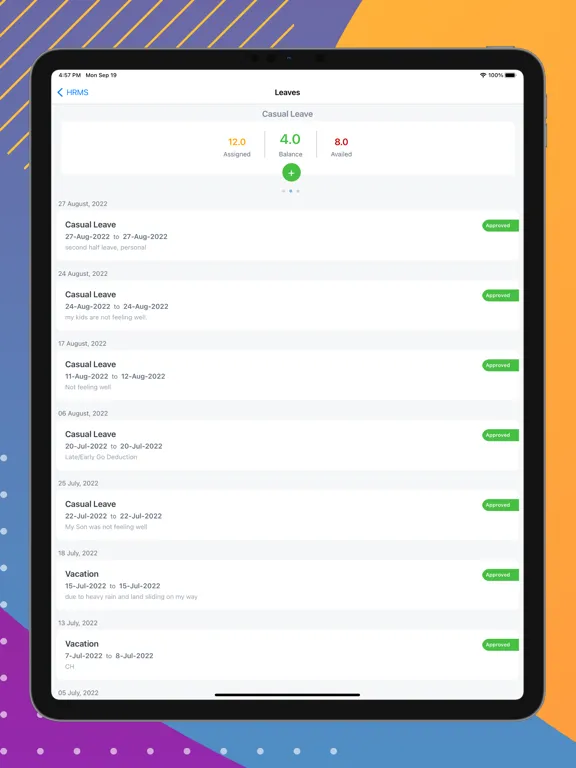 QualCampus FDDI iPad  스크린샷