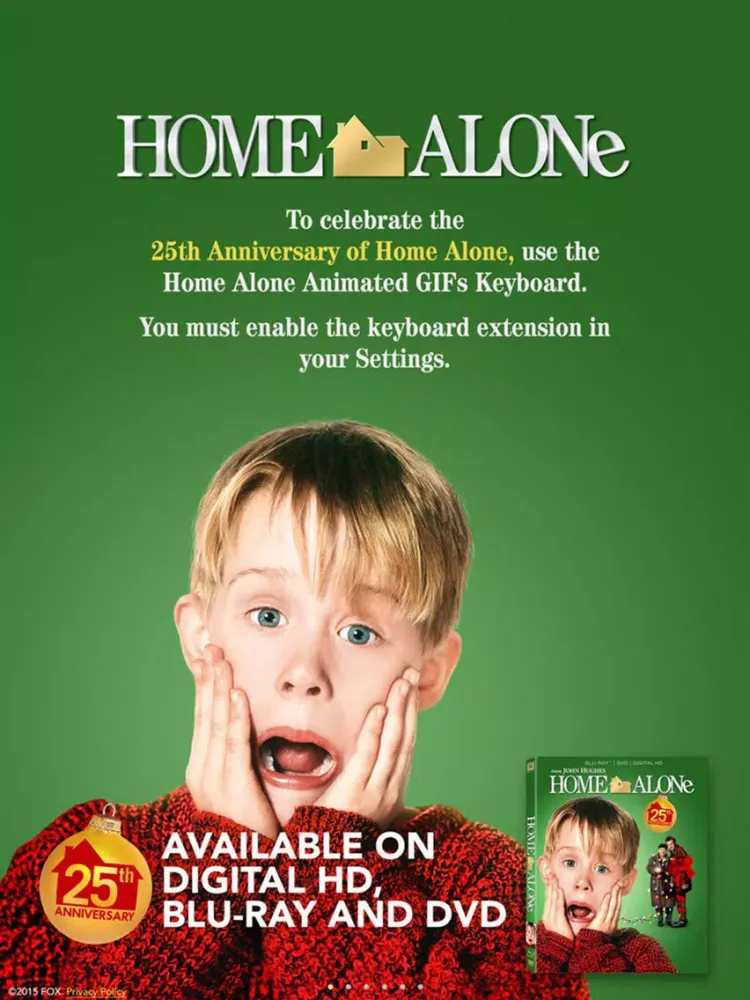 صور Home Alone GIF Keyboard iPad 