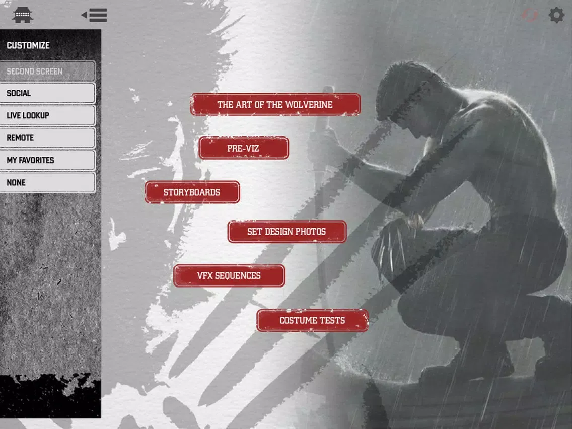 ภาพหน้าจอของ The Wolverine - Second Screen App iPad 