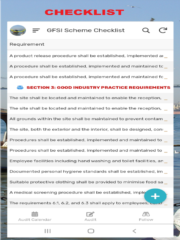 Food Packaging Safety Audit iPad 應用截圖