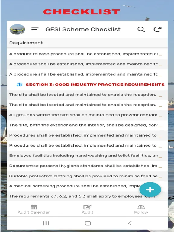 Food Packaging Safety Audit iPad 應用截圖