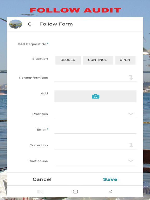 Food Packaging Safety Audit iPad 應用截圖