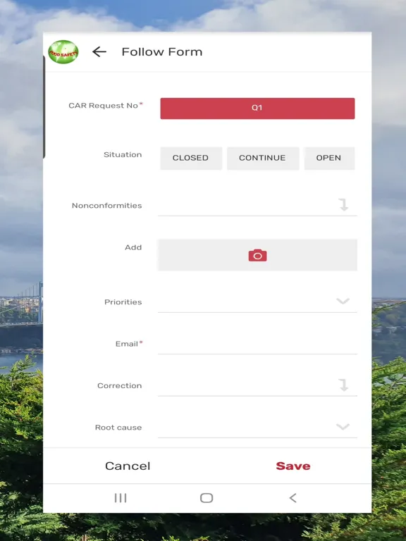 Food Safety Audit iPad  Screenshots
