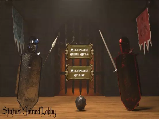 ภาพหน้าจอของ Foosball Medieval iPad 
