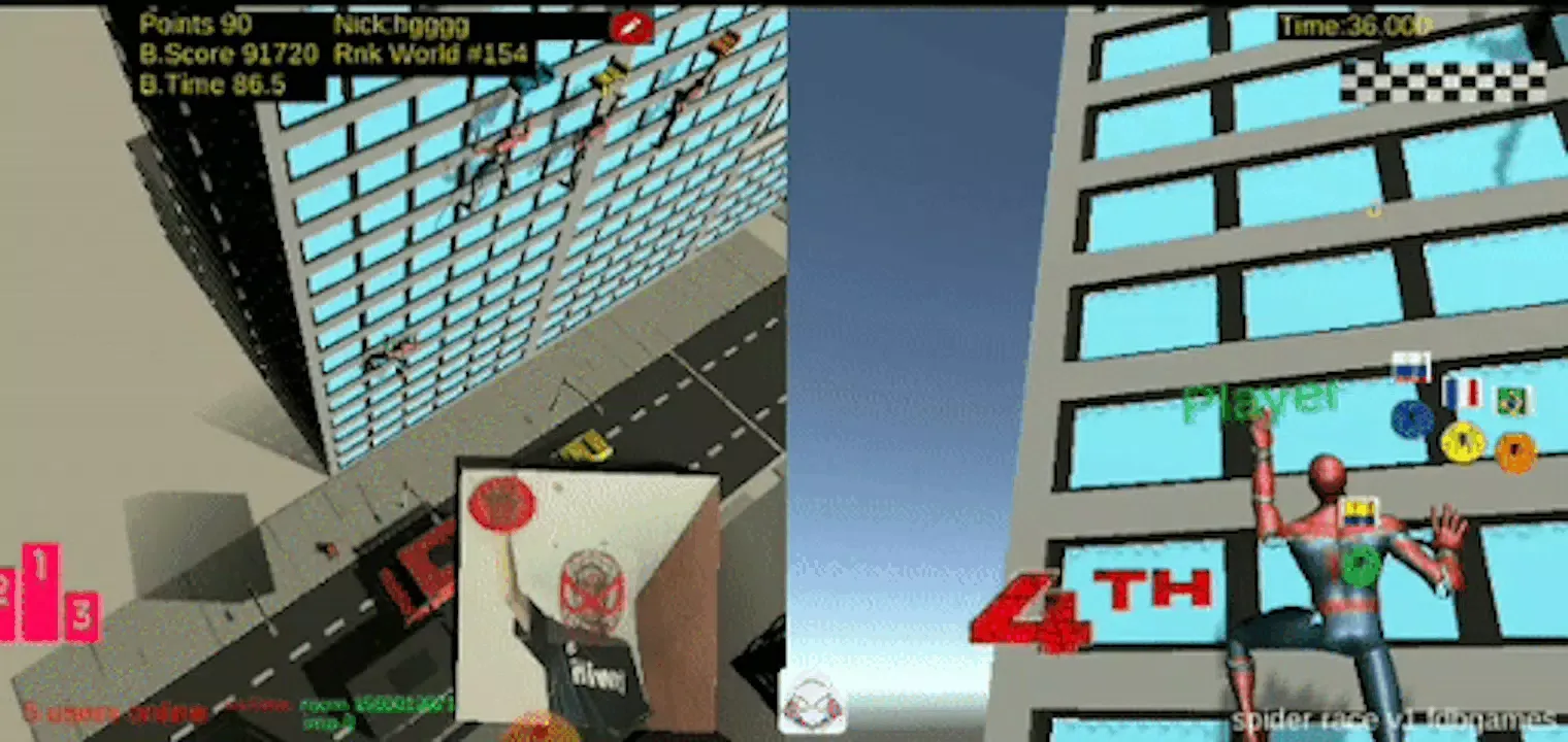 Скриншоты spider hero race