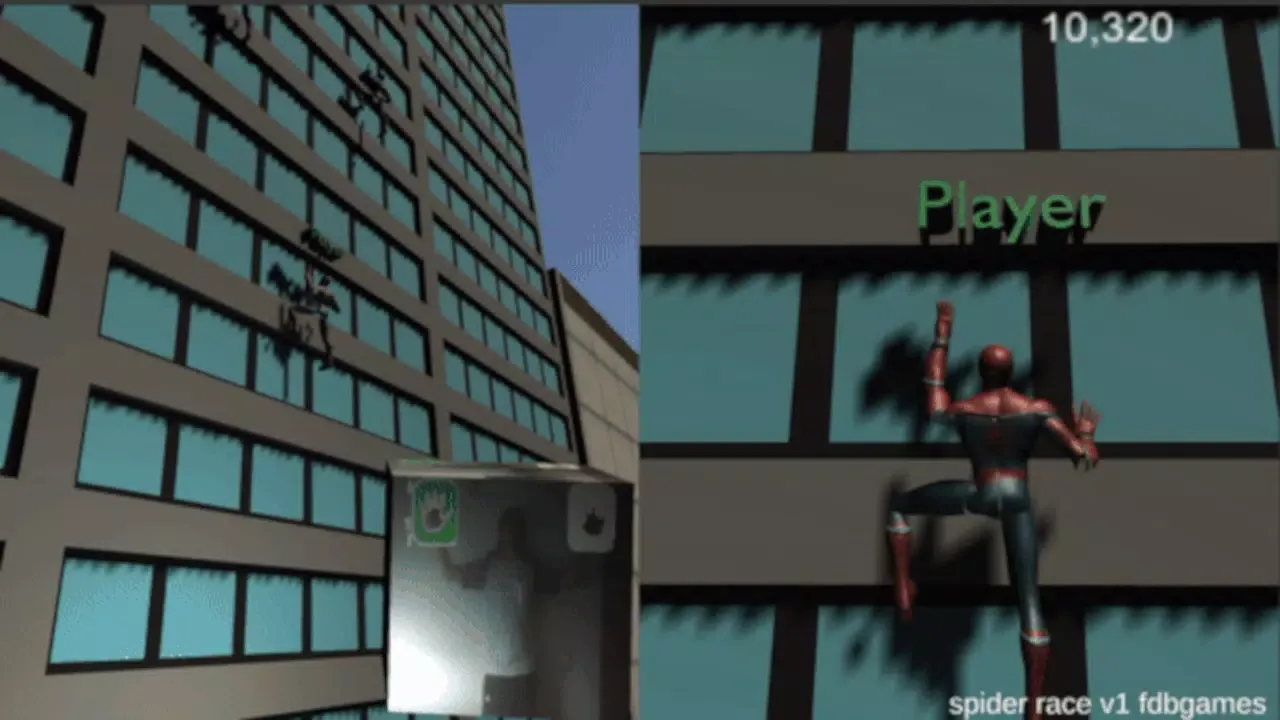 Скриншоты spider hero race
