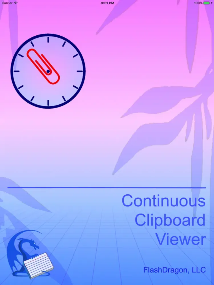 Скриншоты Continuous Clipboard Viewer iPad 