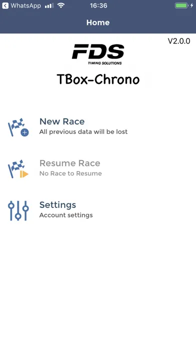 Capturas de pantalla de FDS TBox Chrono