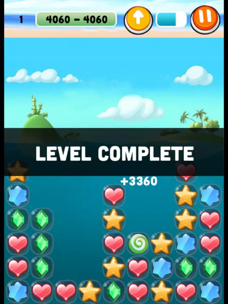 Captures d'écran de Candy Gems Sea Pop Free iPad 