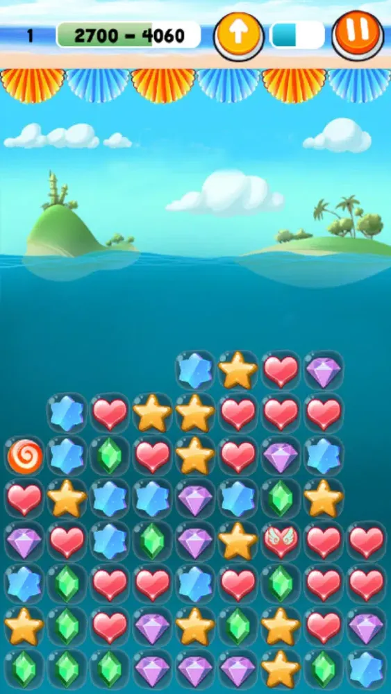 Captures d'écran de Candy Gems Sea Pop Free