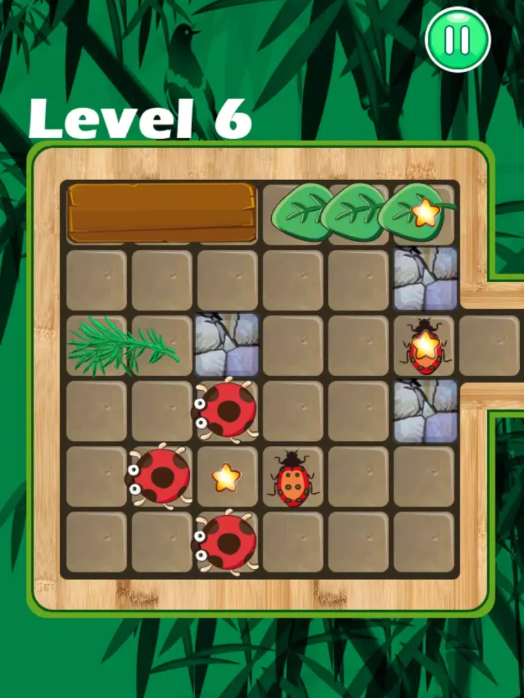 Tangkapan layar Panda Steal Bamboo Free - A Cute Animal Puzzle Challenge Game iPad 